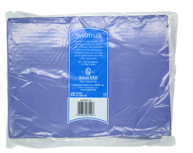 628581 SAV. Swantex Indigo Slip Covers (90 x 90 cm) 25PCS