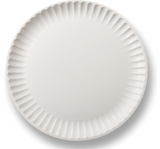 644329 SAV. Natural Leaf Paper Plates 9 Inch 100PCS