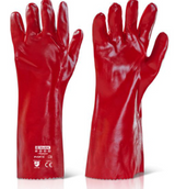 646040 SAV. PVC Gauntlet Gloves 1 x 1PR