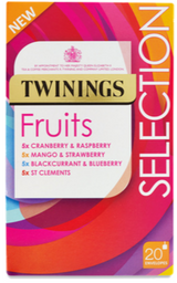 113160 SAV. Twinings Fruit Selection Teabags  4x20 SGL