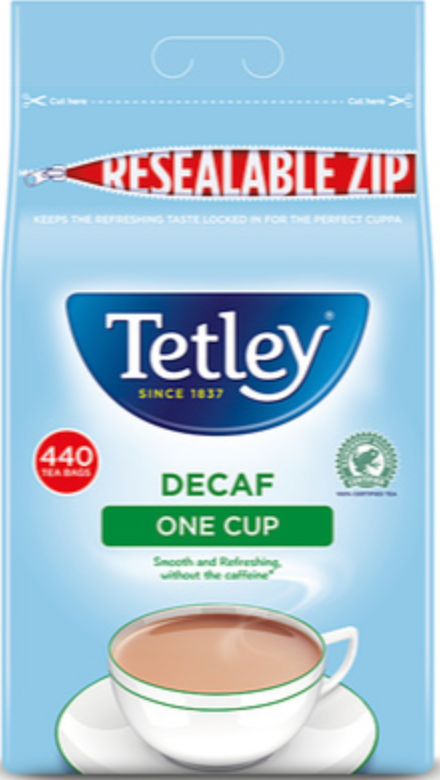 135143 SAV. Tetley Decaf Tea Bags  x440 SGL