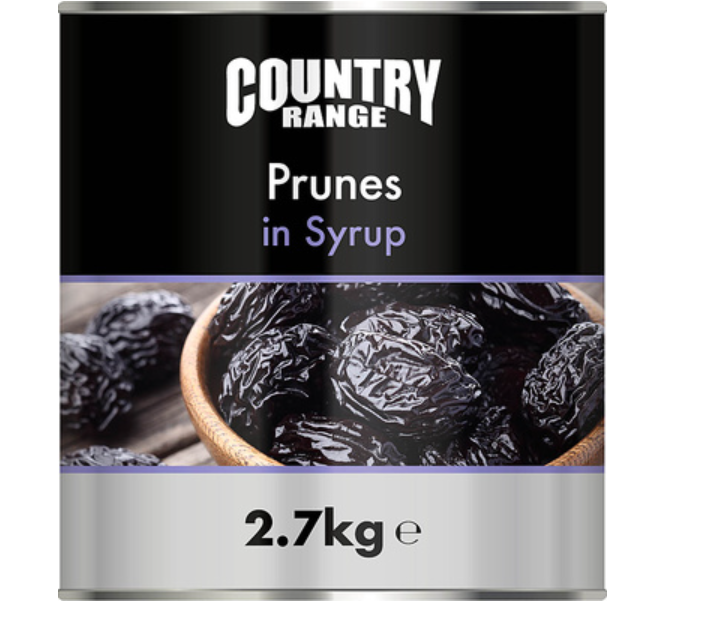 102461 SAV. Country Range Prunes In Syrup 2.7KG