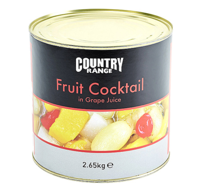 102638 SAV. Country Range Fruit Cocktail In Juice 2.6KG