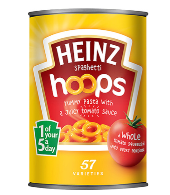 106551 SAV. Heinz Spaghetti Hoops 400G