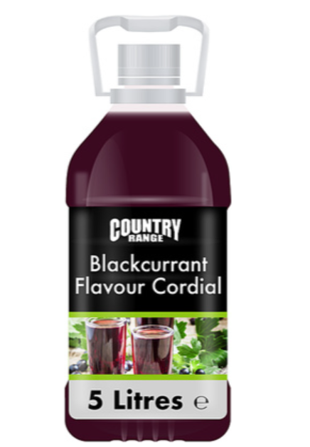 133183 SAV. Country Range Blackcurrant Cordial 5LTR