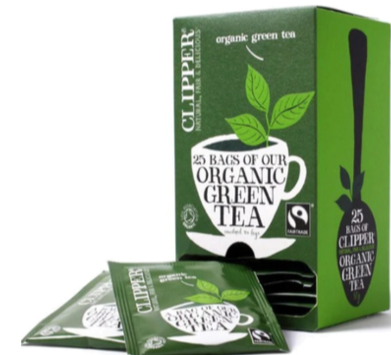 135162 SAV. Clipper Organic Green Tea  25 SGL