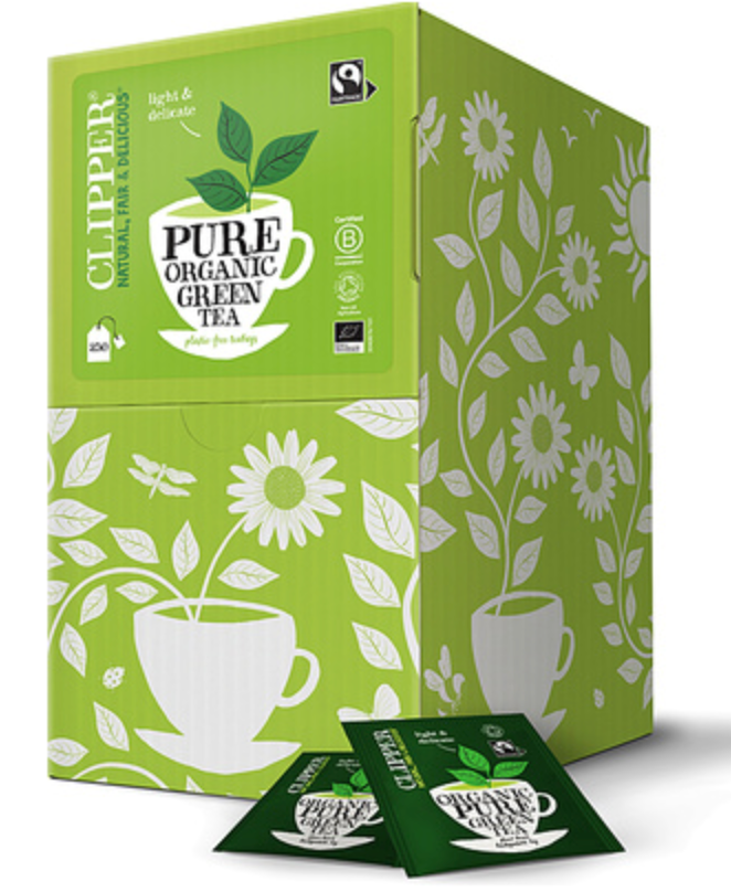 143122  SAV. Clipper Organic Fairtrade Green  x250 SGL