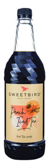 137510 SAV. Sweetbird Peach Iced Tea Syrup  1 litre