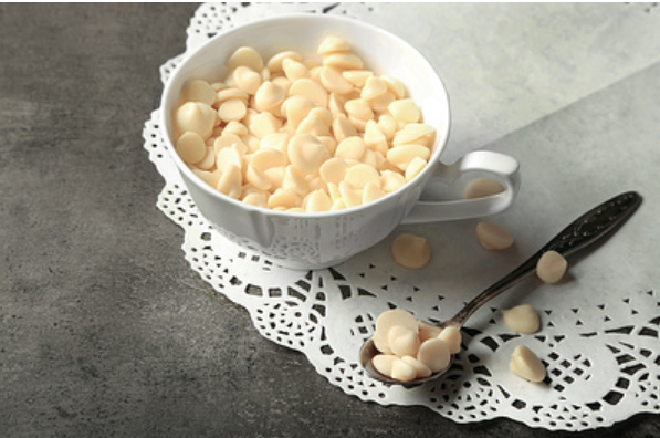 108265 SAV. Dawn Foods White Couveready Drops 1 x 5KG