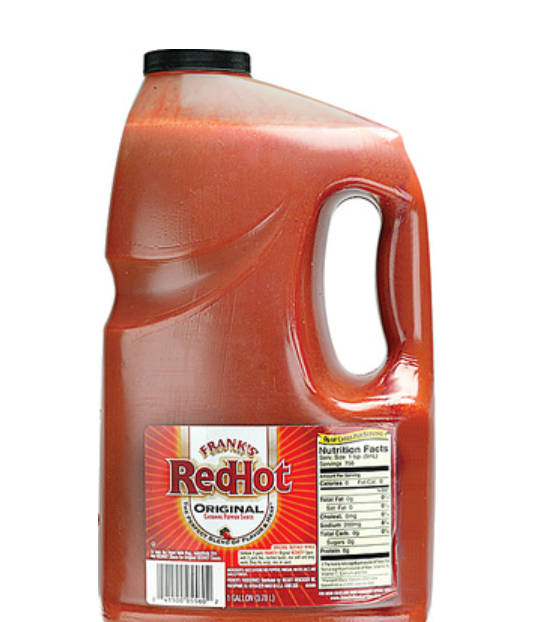 111284 SAV. Franks Red Hot Pepper Sauce 3.78LTR