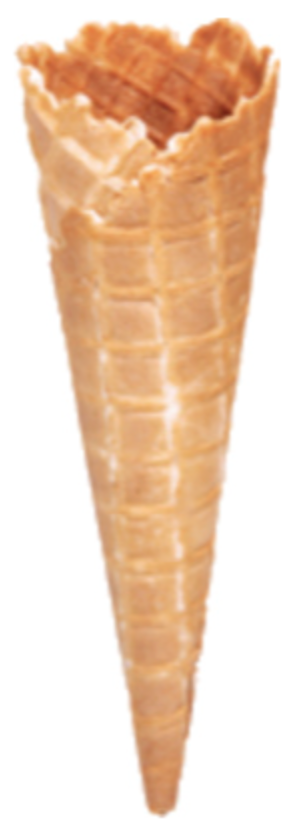 110135 SAV. Marcantonio Single Scoop Gelato Waffle Cones  x200