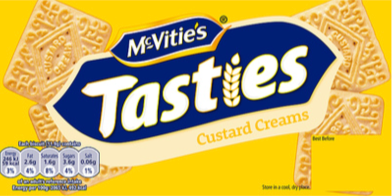 110380 SAV. Tasties Custard Creams  24x300g
