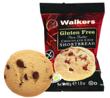 117003 SAV. Walkers Shortbread Gluten Free Chocolate Chip Shortbread  60x30gm
