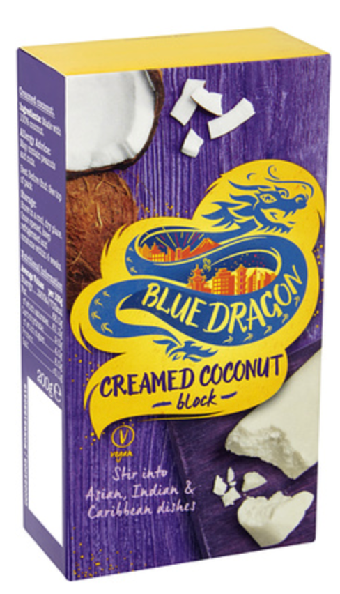 115299 SAV. Blue Dragon Cream Coconut Block  200g