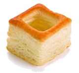 118897 SAV. Pidy Mini Carres Square Vol-Au-Vents  x96