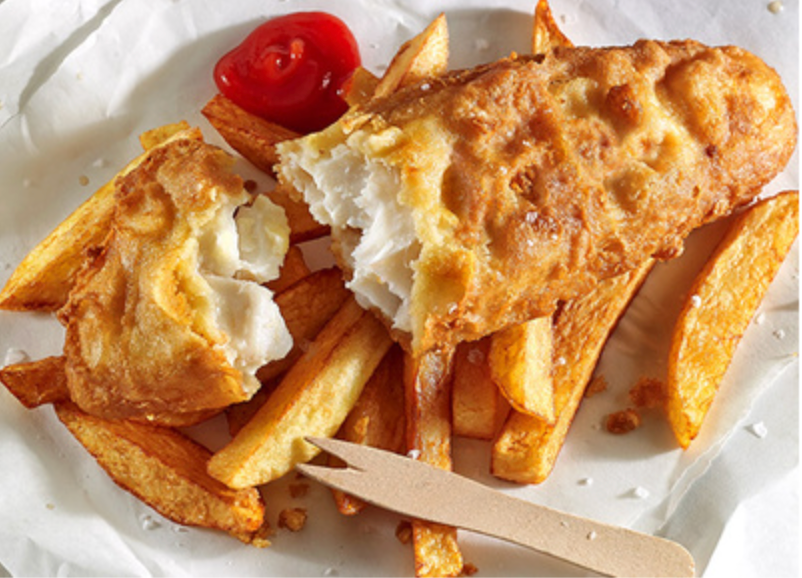 317237 SAV. Youngs Battered Fish Shop Cod MSC (24x100 g)