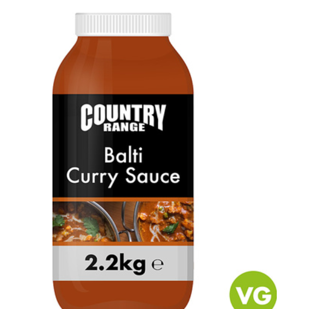 130047 SAV. Country Range Balti Curry Sauce 2.2KG