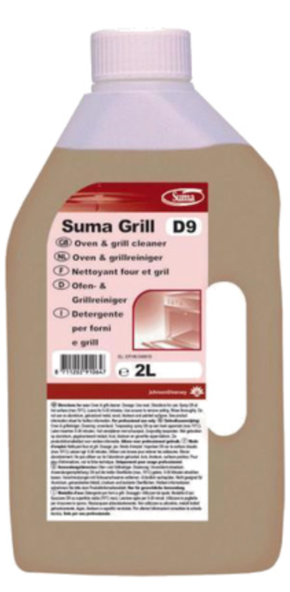 608687 SAV. Diversey Suma Grill Cleaner D9  2 litre