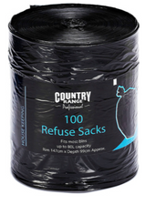 629750 SAV. Country Range Refuse Bin Bags On Roll 16 x 25 x 39 Inch  1x100