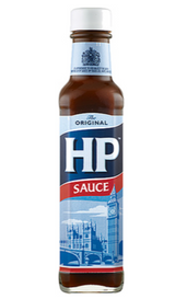 130121 SAV. HP Brown Sauce Glass Bottle 255G