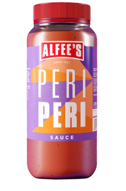 130389 SAV. Alfee's Peri Peri Sauce 2.25LTR