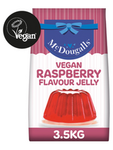 111178 SAV. McDougalls Raspberry Vegan Jelly Crystals  3.5kg