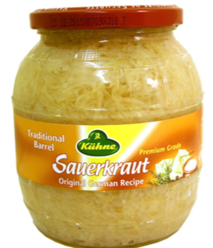 112525 SAV. Kuhne Sauerkraut  810g