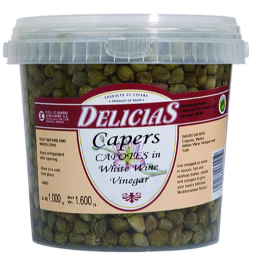 118314 SAV. Delicias Large Capers (Capotes)  1.65kg