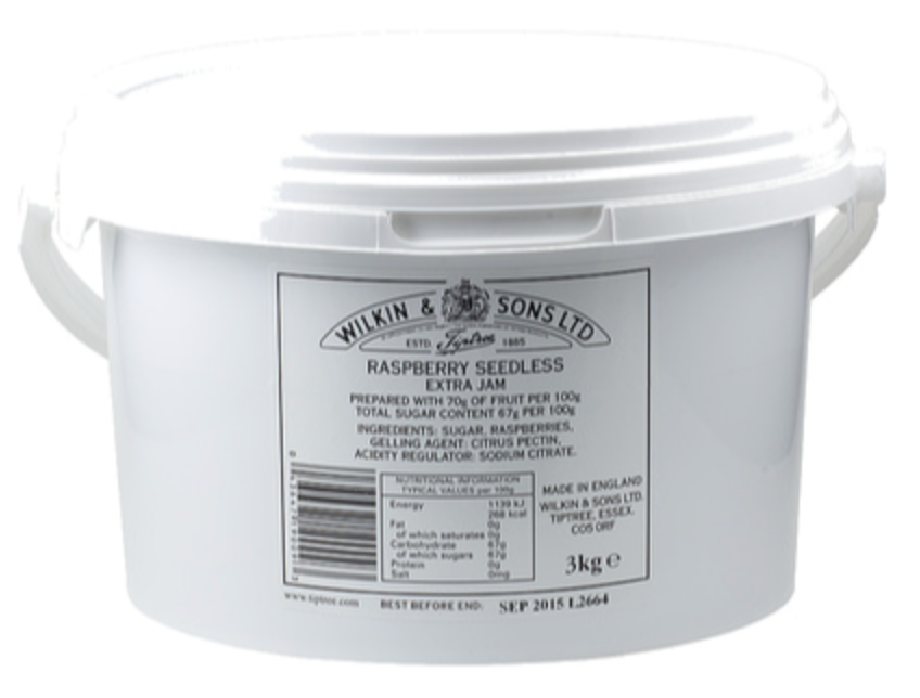 127118 SAV. Tiptree Seedless Raspberry Jam  3kg