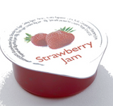 127253 SAV. Country Range Strawberry Jam Portions  100x20g