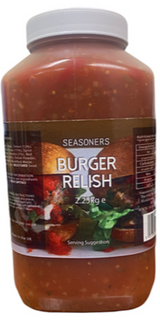130099 SAV. Country Range Burger Relish  2.25kg