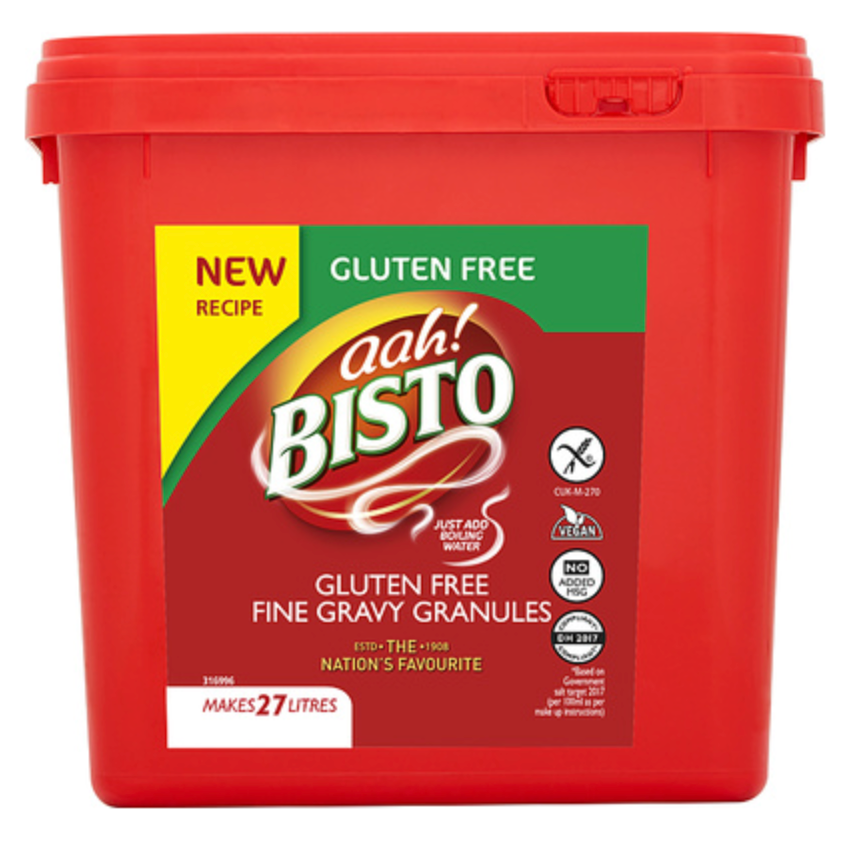 133694 SAV. Bisto Gluten Free Vegan Gravy Granules  1.8kg