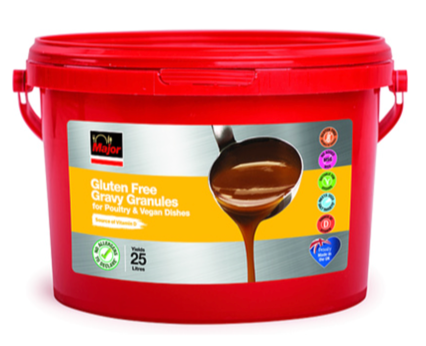 121130 SAV. Major Gluten Free Gravy Granules with Vitamin D for Poultry Dishes  2kg