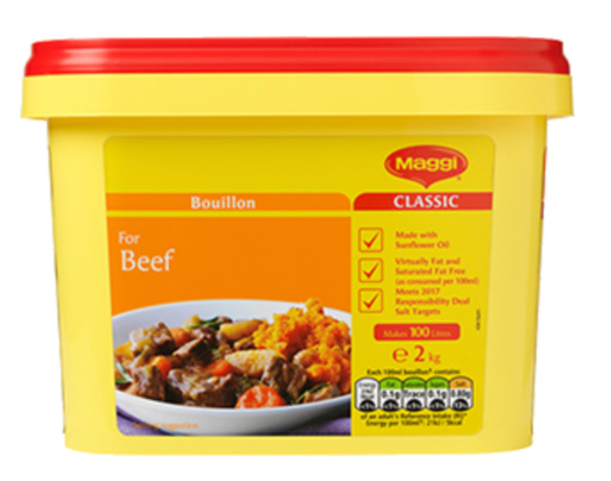 121156 SAV. Maggi Beef Bouillon Mix  2.5kg