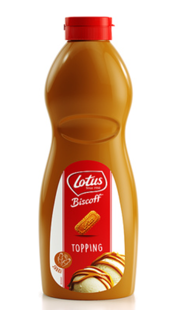 108493 SAV. Lotus Biscoff Flavoured Topping Sauce 1ltr