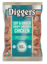 315874 SAV. Diggers Soy, Ginger and Lime Crispy Shredded Chicken  1kg