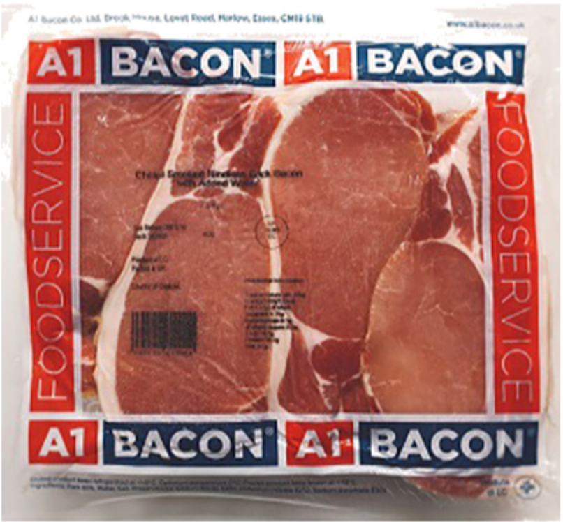 213994 SAV. A1 Bacon Rindless Back And Smoked  2.27kg