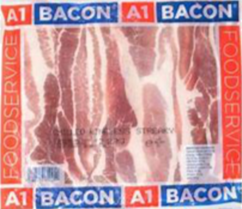 214156 SAV. A1 Bacon Streaky Bacon  2.27kg