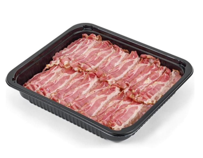 212689 SAV. Kaminiarz Cooked Streaky Bacon Slices  1kg