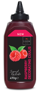 120137 SAV. Lion Premier Raspberry Fruit Coulis  490g