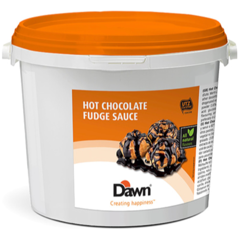 137291 SAV. Dawn Foods Hot chocolate fudge sauce  3kg