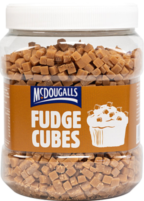 192125 SAV. McDougalls Caramel Fudge Cubes  1kg