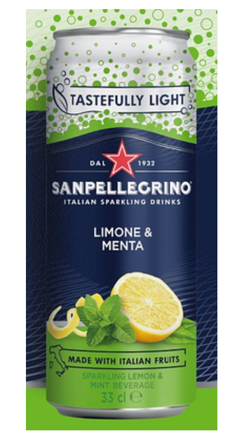 133270 SAV. San Pellegrino Lemon and Mint 24 x 330ML