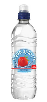 133342 SAV. Radnor Splash Strawberry Sugar Free Flavoured Water 500ml 24 x 500ML