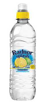 133344 SAV. Radnor Splash Lemon & Lime Sugar Free Flavoured Water 500ml 24 x 500ML