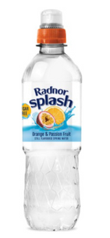 137188 SAV. Radnor Splash Orange & Passion Fruit Sugar Free Flavoured Water 500ml 24 x 500ML