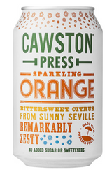 153534 SAV. Cawston Press Sparkling Orange 24 x 330ML