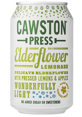 153538 SAV. Cawston Press Sparkling Elderflower Lemonade 24 x 330ML