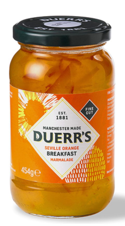 175505 SAV. Duerrs Marmalade Thin Cut  6x454g