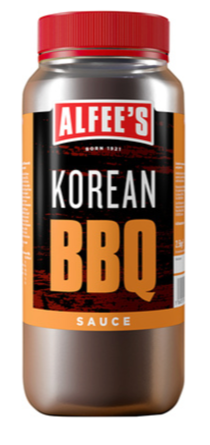 172890 SAV. Alfee's Korean BBQ Sauce  2.5kg